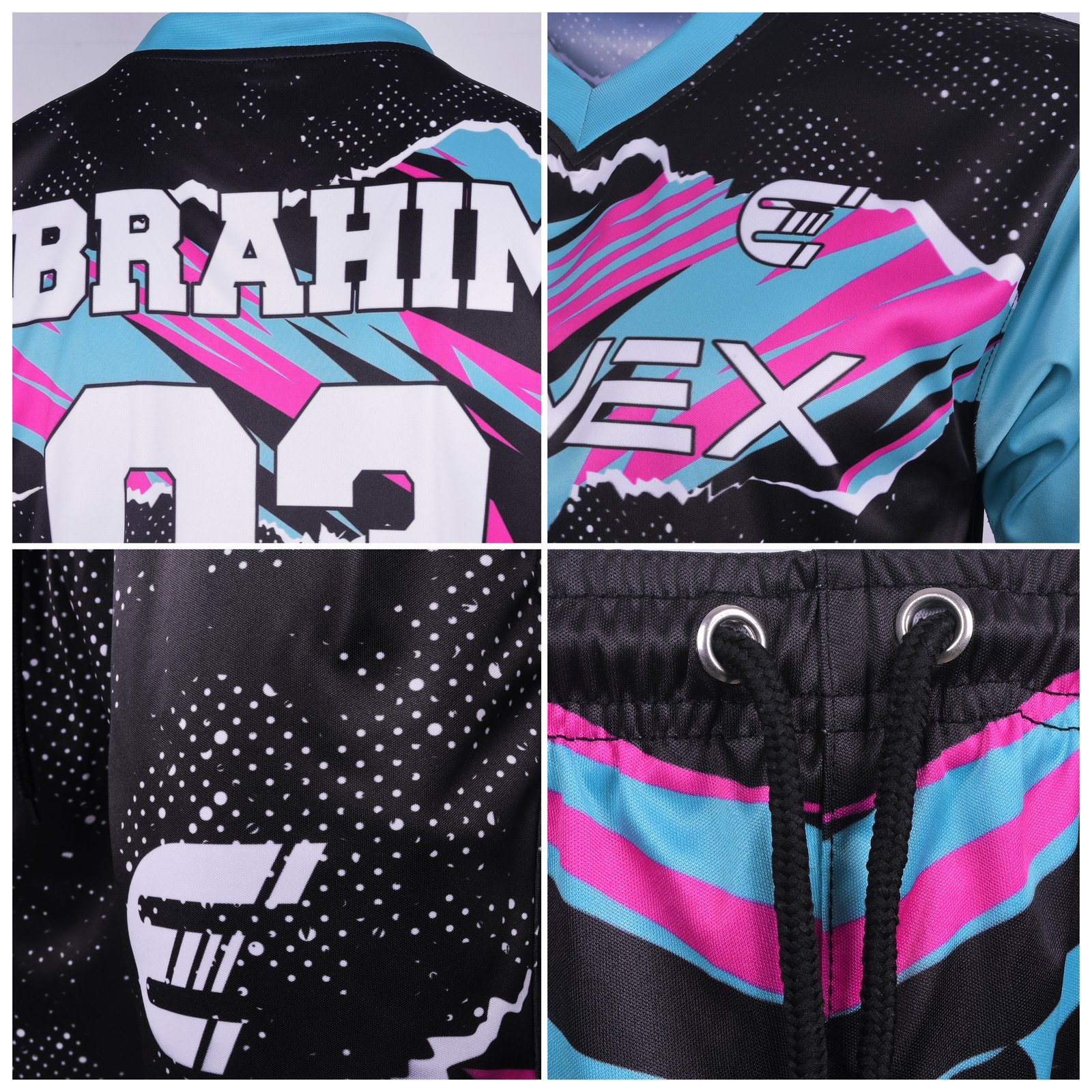 ELIVEX Football Jersey & Shorts Set