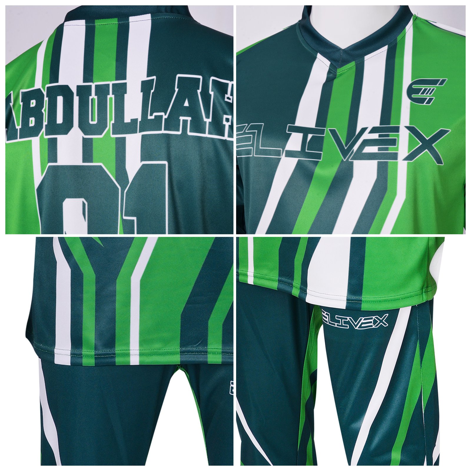 ELIVEX Soccer Jersey Detail