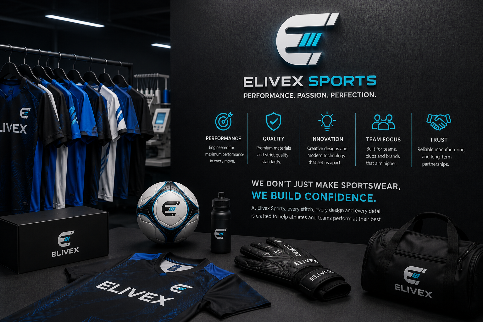 Elivex Sports quality production